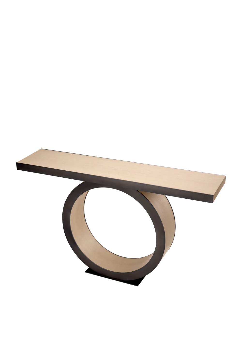 Oak Ring Console Table | Eichholtz Odis | Woodfurniture.com