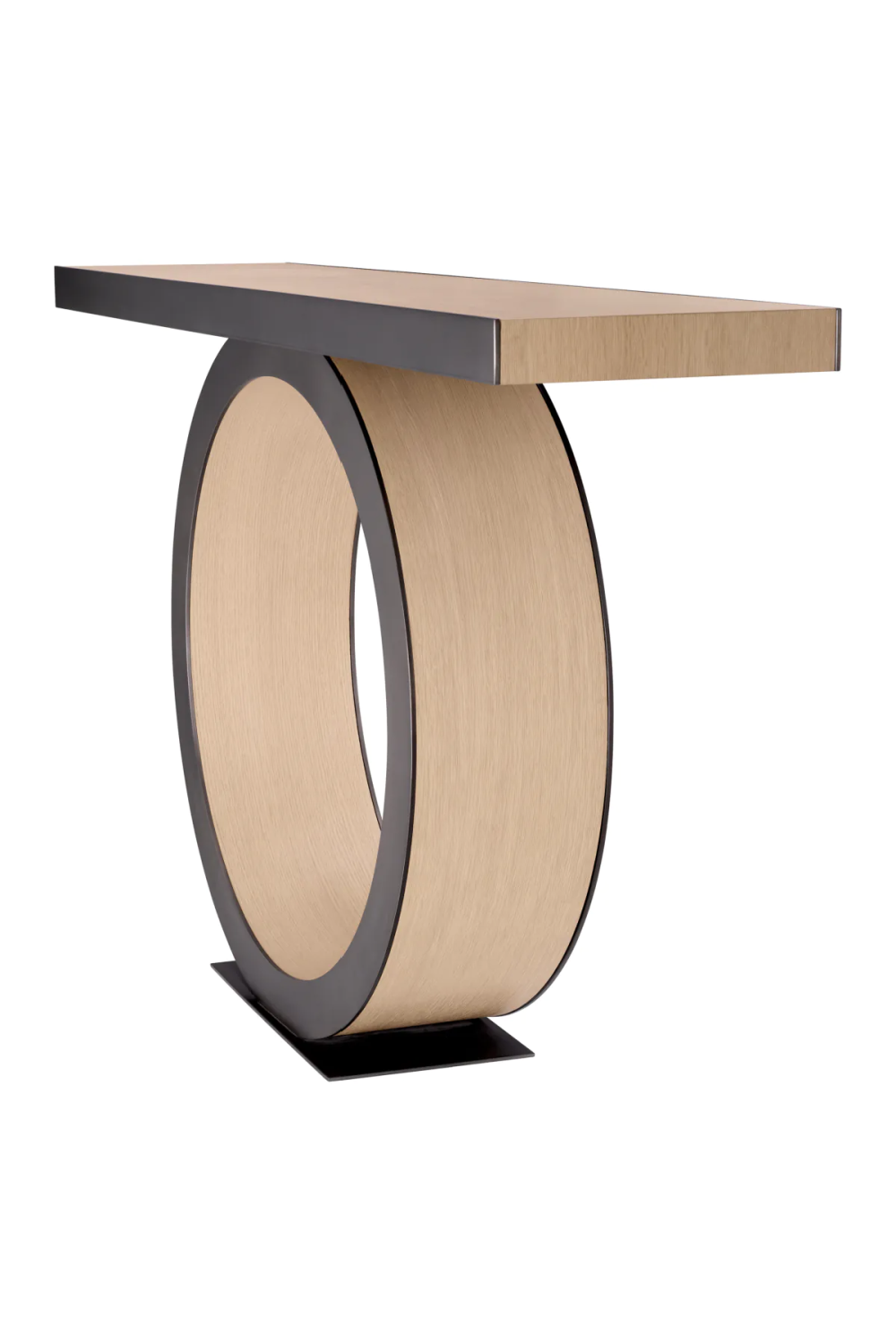 Oak Ring Console Table | Eichholtz Odis | Woodfurniture.com