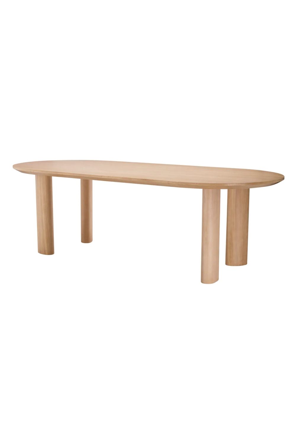 Oak Oval Dining Table S | Eichholtz Mogador | Woodfurniture.com