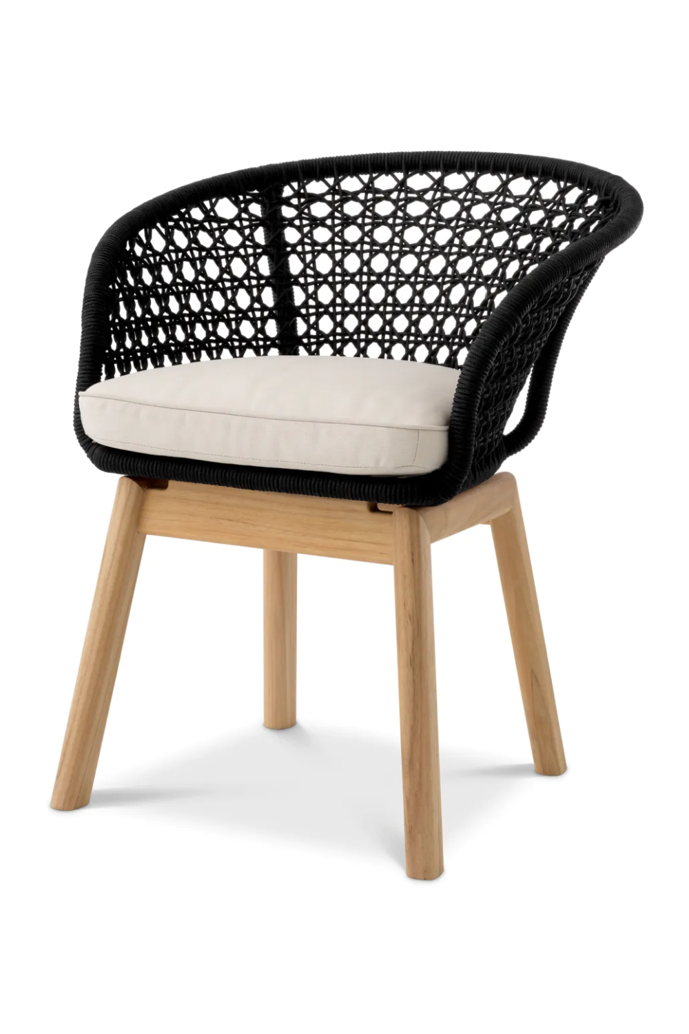 Modern Rope Outdoor Dining Chair | Eichholtz Trinity | Woodfurniture.com