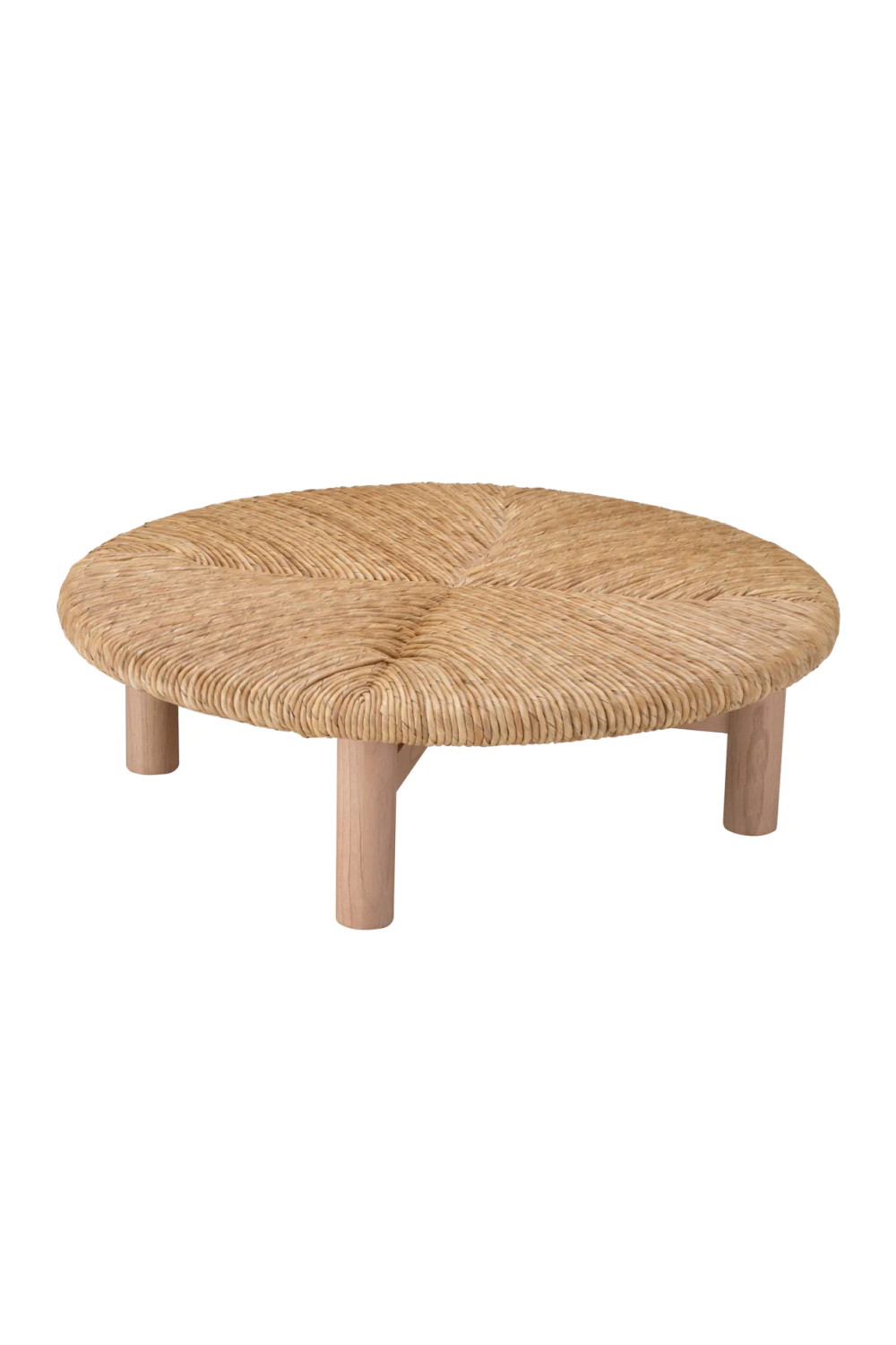 Seagrass Round Coffee Table | Eichholtz Costello | Woodfurniture.com