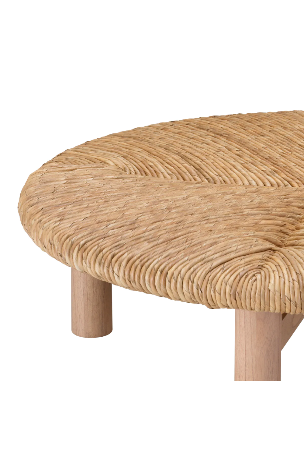 Seagrass Round Coffee Table | Eichholtz Costello | Woodfurniture.com