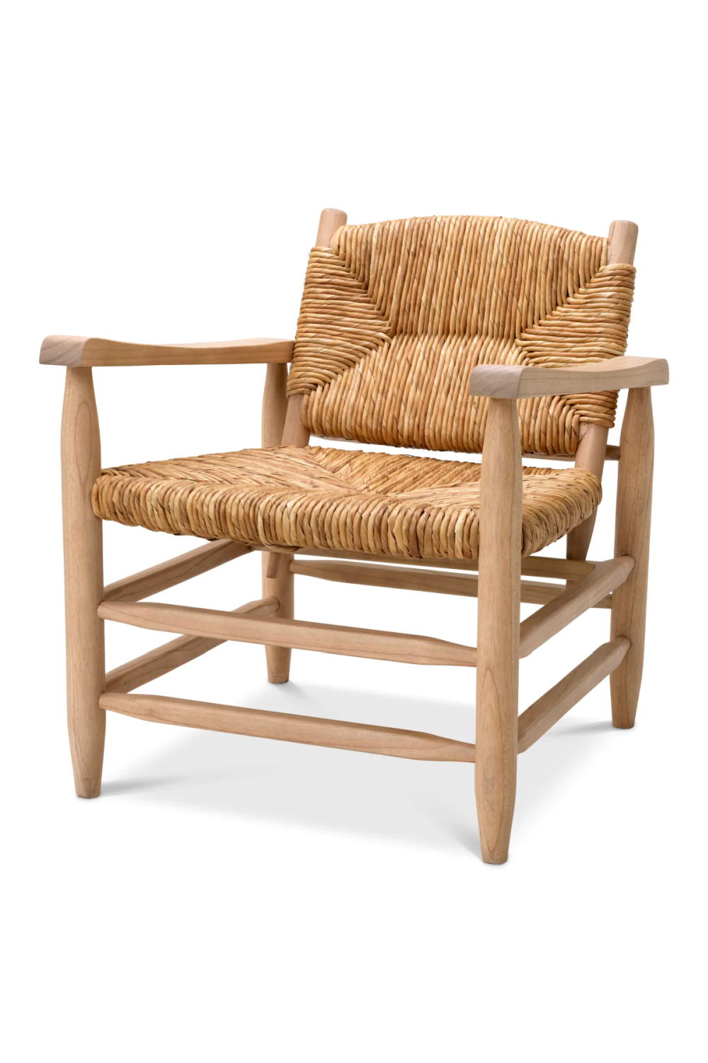 Woven Seagrass Lounge Armchair | Eichholtz Elliott | Woodfurniture.com