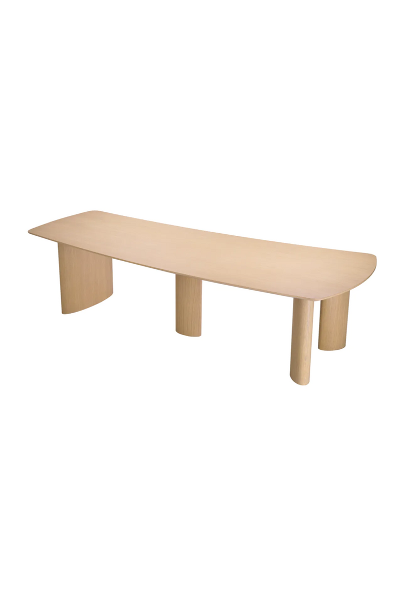 Wooden Minimalist Dining Table L | Eichholtz Bergman | Woodfurniture.com