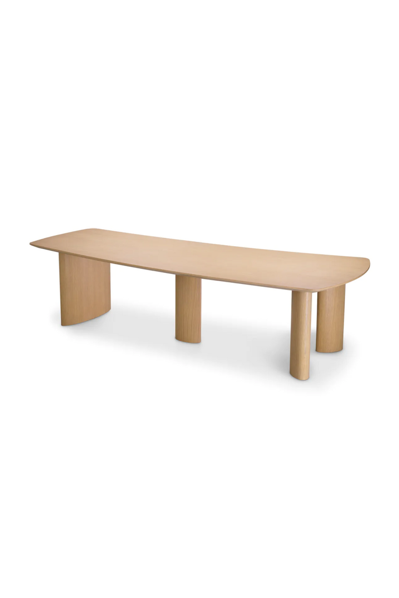 Wooden Minimalist Dining Table L | Eichholtz Bergman | Woodfurniture.com