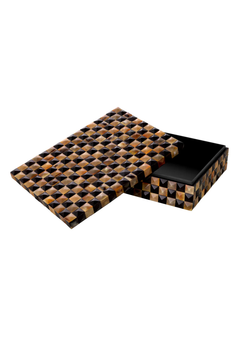 Checkered Retro Box | Eichholtz Magician | Woodfurniture.com