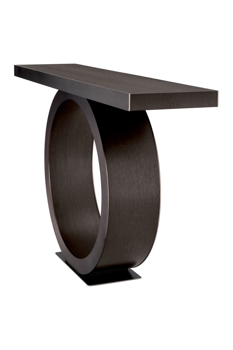 Oak Ring Console Table | Eichholtz Odis | Woodfurniture.com