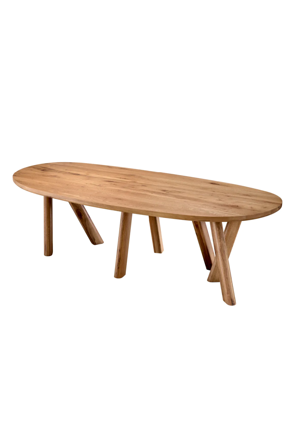 Oval Oak Dining Table | Eichholtz Baysore | Woodfurniture.com