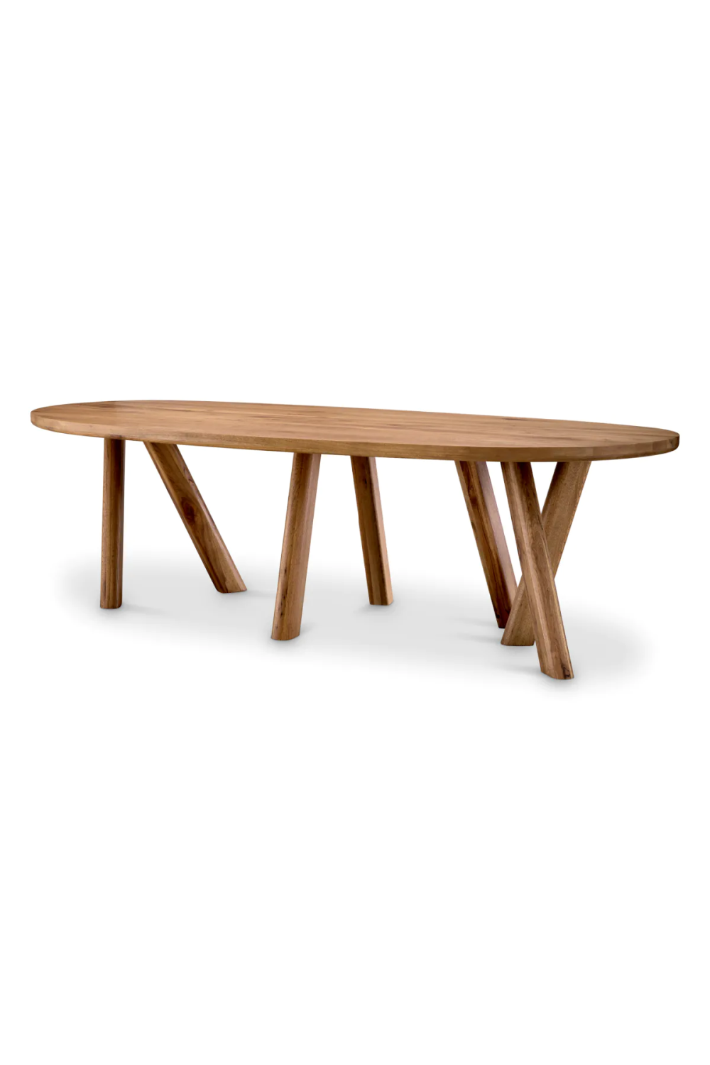 Oval Oak Dining Table | Eichholtz Baysore | Woodfurniture.com