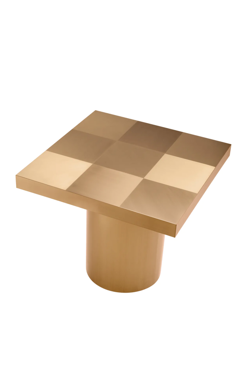Square Gold Side Table | Eichholtz Laporte | Woodfurniture.com