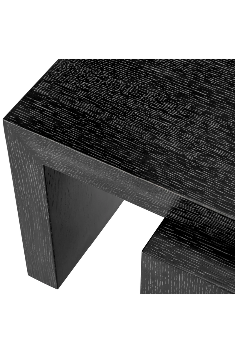 Oak Rotating Coffee Table Set (2) | Eichholtz Salento | Woodfurniture.com