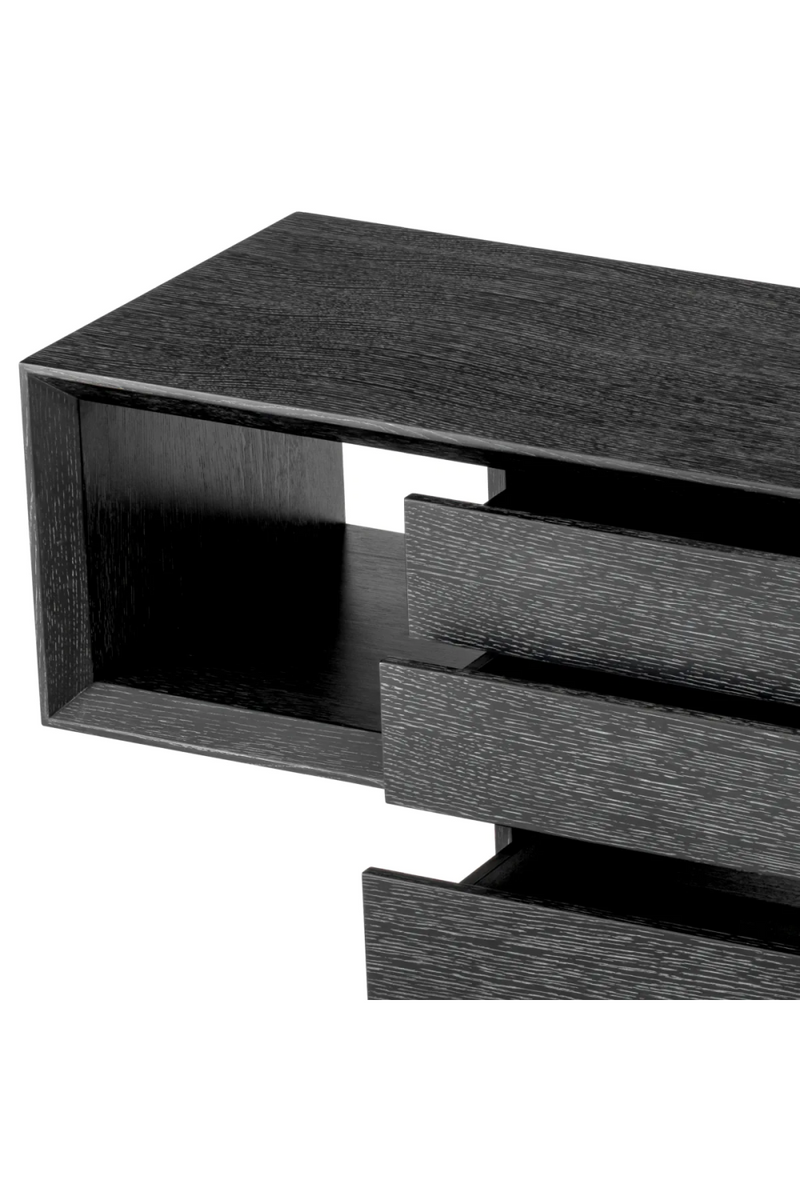 Dark Gray Modern Console Table | Eichholtz Mantua | Woodfurniture.com