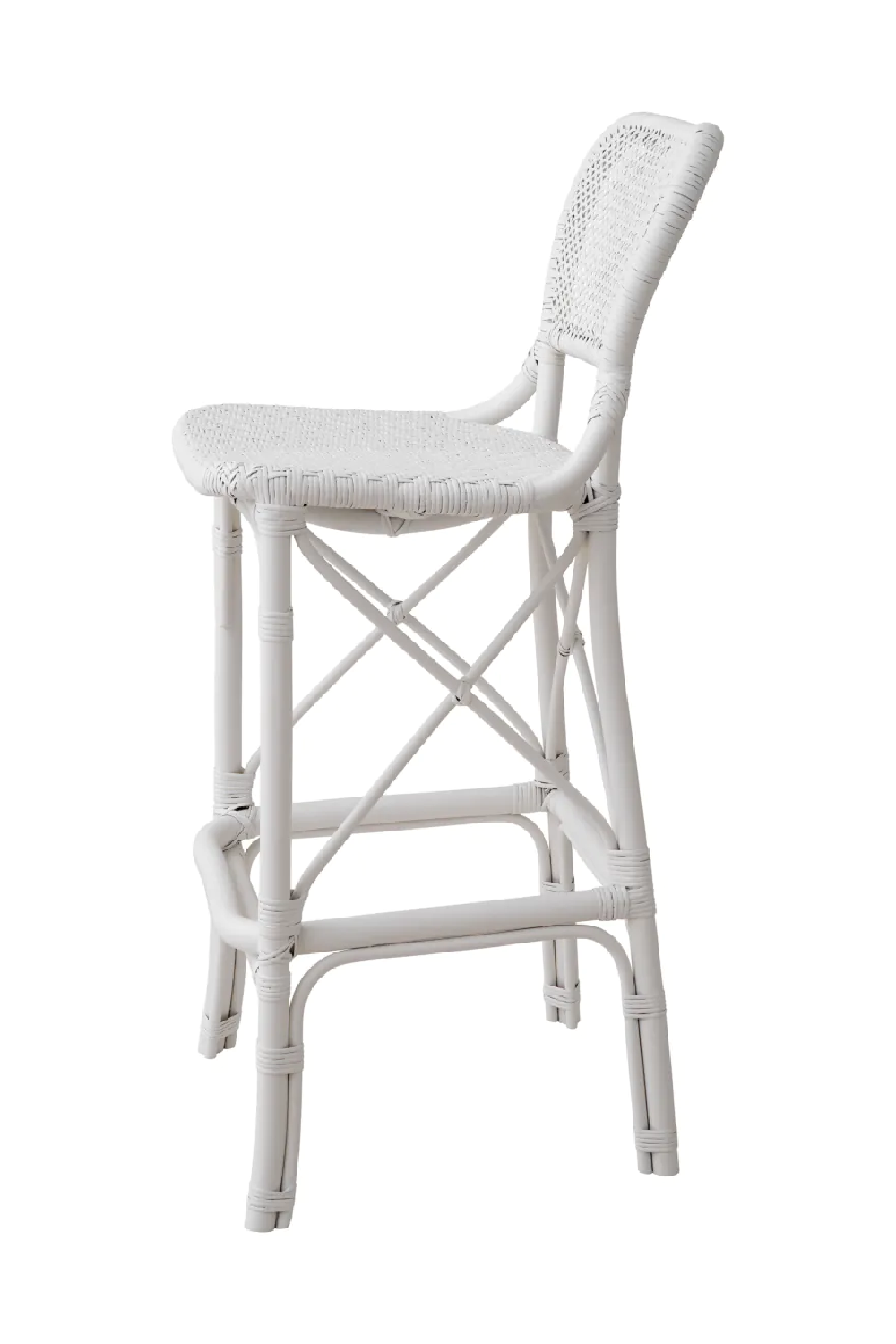 Rattan Bar Stool | Eichholtz Colony | Woodfurniture.com