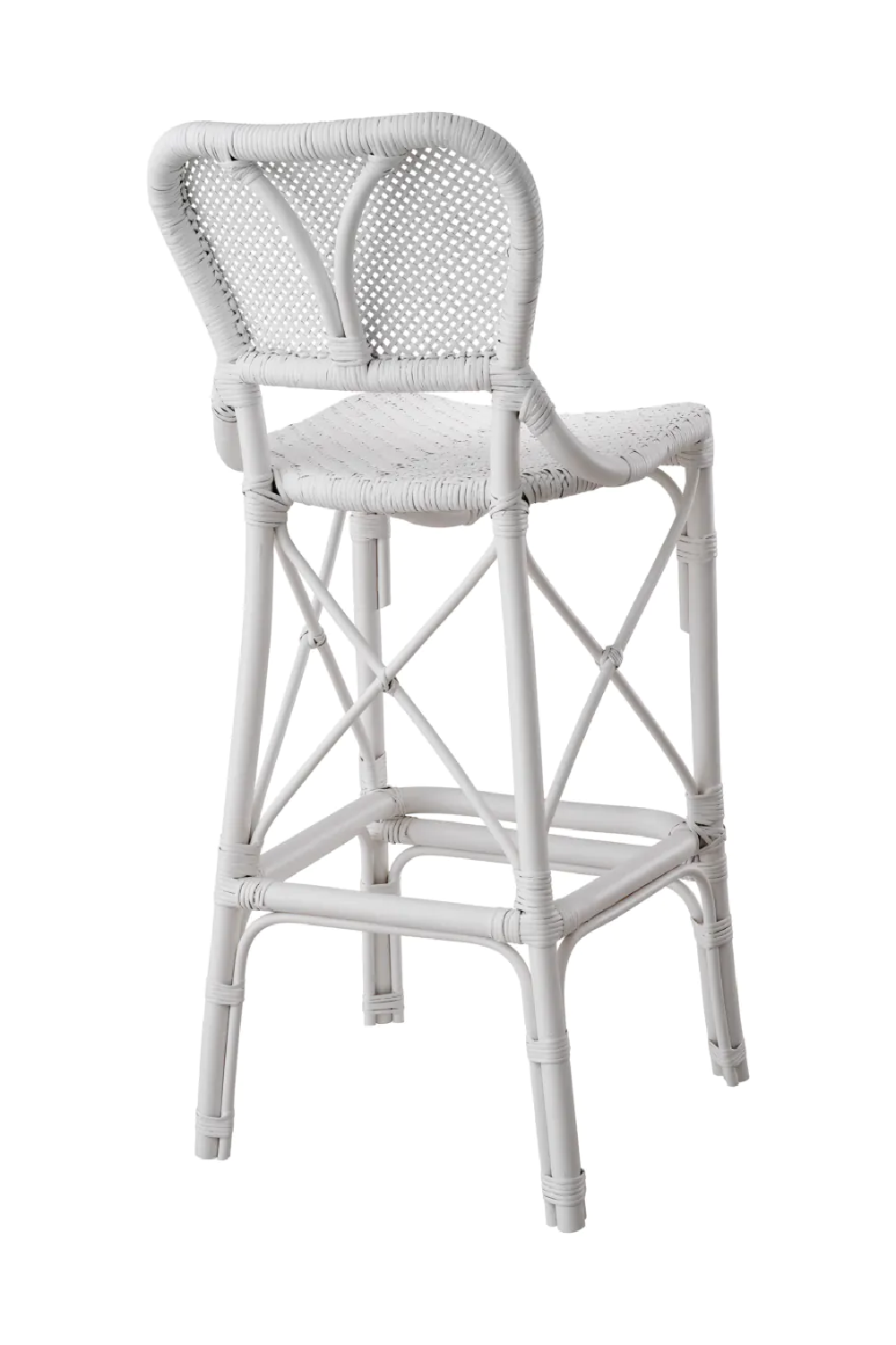 Rattan Bar Stool | Eichholtz Colony | Woodfurniture.com