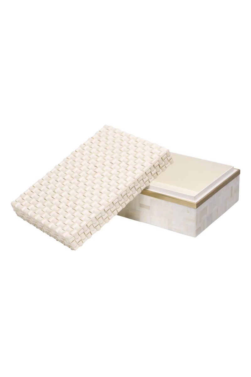 Cream Modern Box | Eichholtz Seaside | Woodfurniture.com