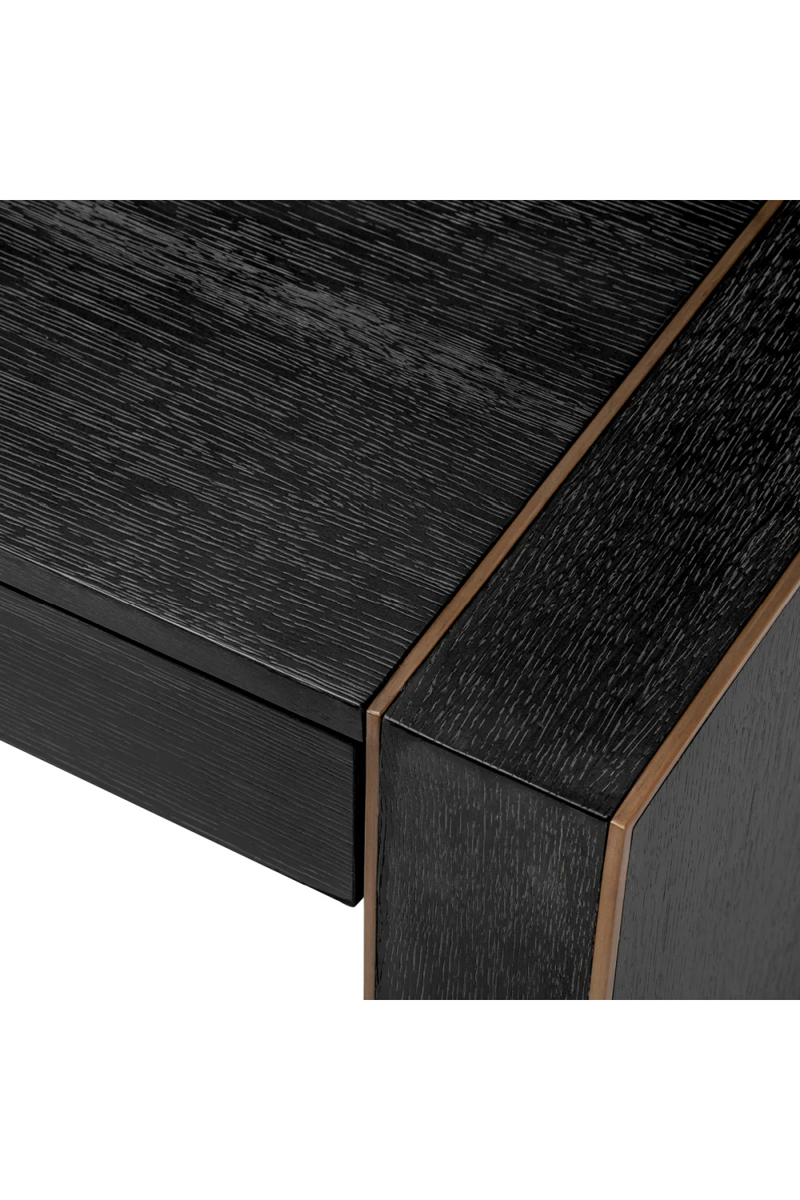 Charcoal Gray Oak Desk | Eichholtz Rovigo | Woodfurniture.com