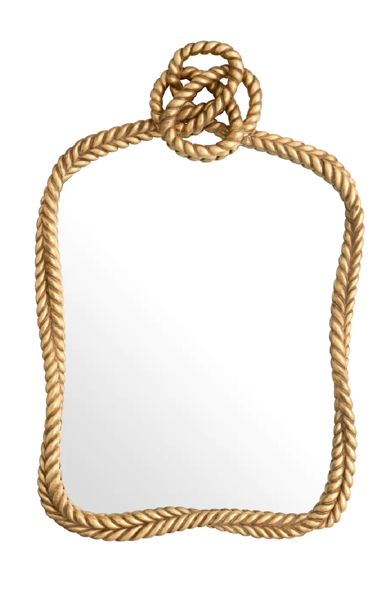 Mahogany Rope Detail Mirror | Eichholtz Vincenso | Woodfurniture.com
