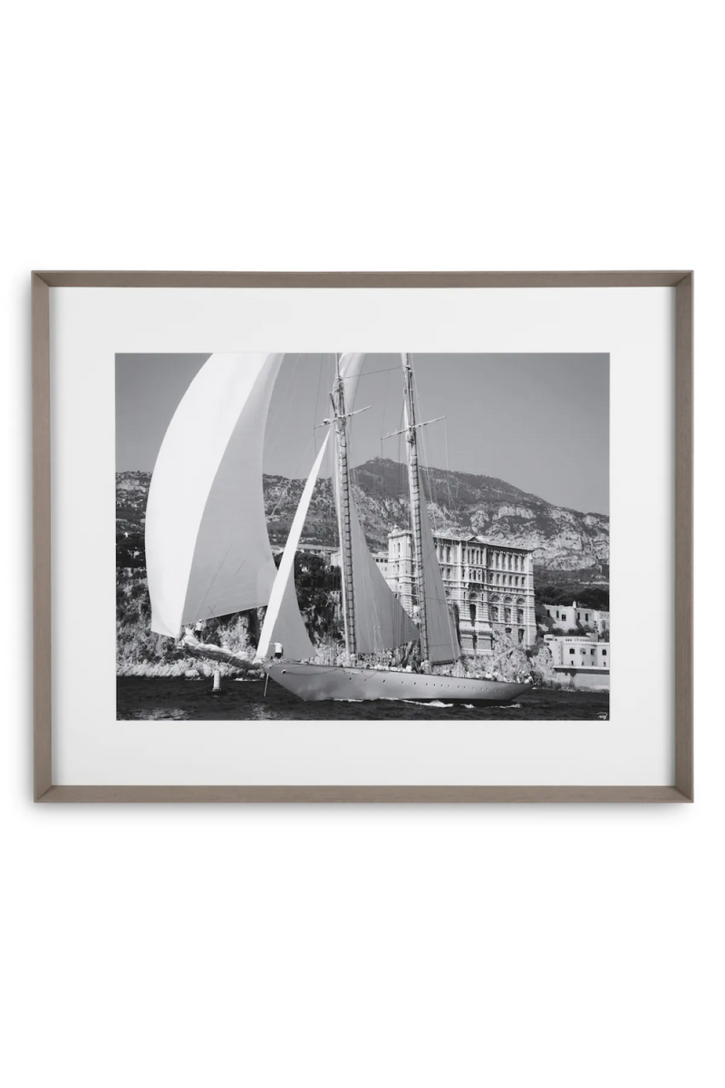 Grayscale Seascape Art Print | Eichholtz Classic Week I | Woodfurniture.com