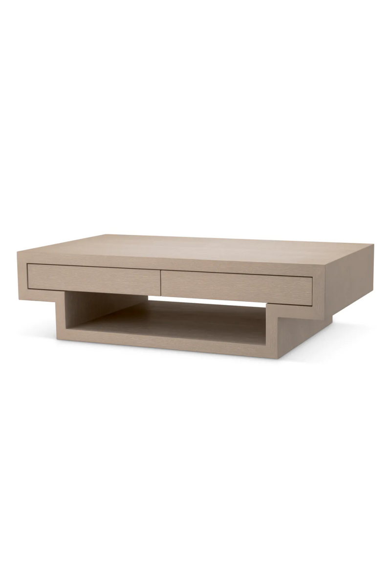 Wooden 2-Drawer Coffee Table | Eichholtz Rialto | Woodfurniture.com