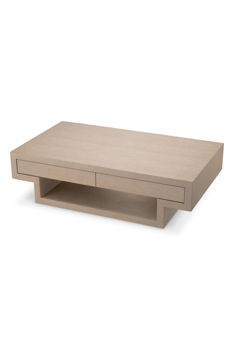 Wooden 2-Drawer Coffee Table | Eichholtz Rialto | Woodfurniture.com