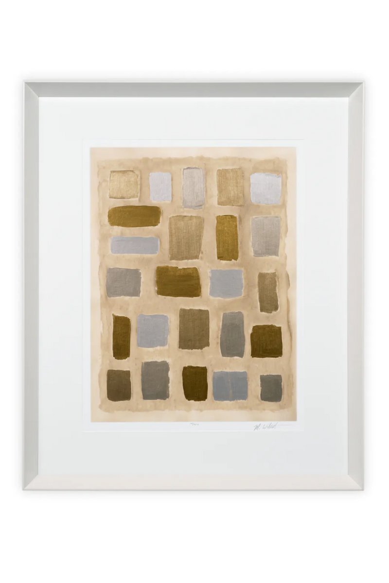 Minimalist Abstract Art Prints (2) | Eichholtz Sand Shaped | Woodfurniture.com