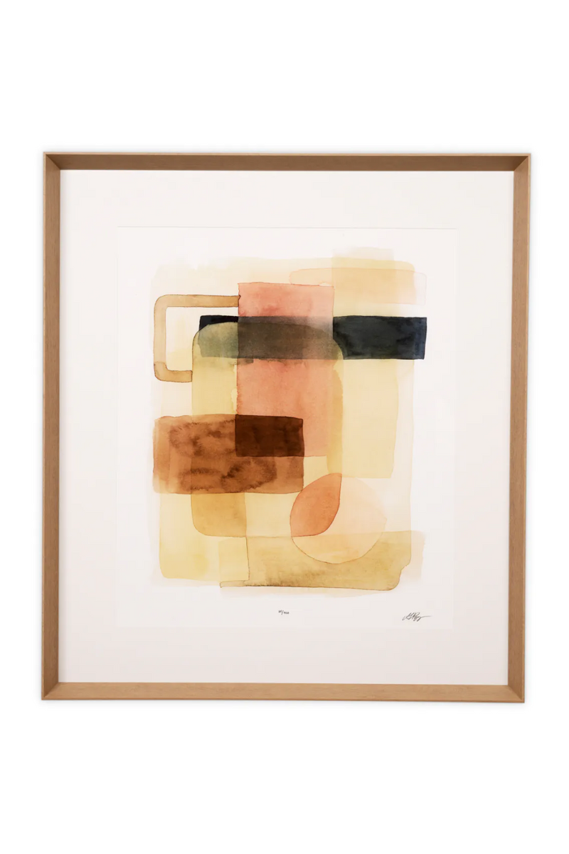 Wooden-Framed Abstract Art Prints (2) | Eichholtz Sun and Sand | Woodfurniture.com