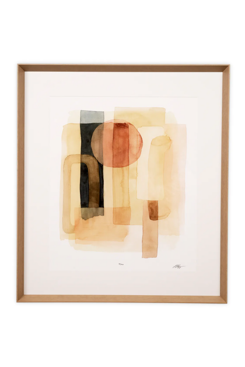 Wooden-Framed Abstract Art Prints (2) | Eichholtz Sun and Sand | Woodfurniture.com