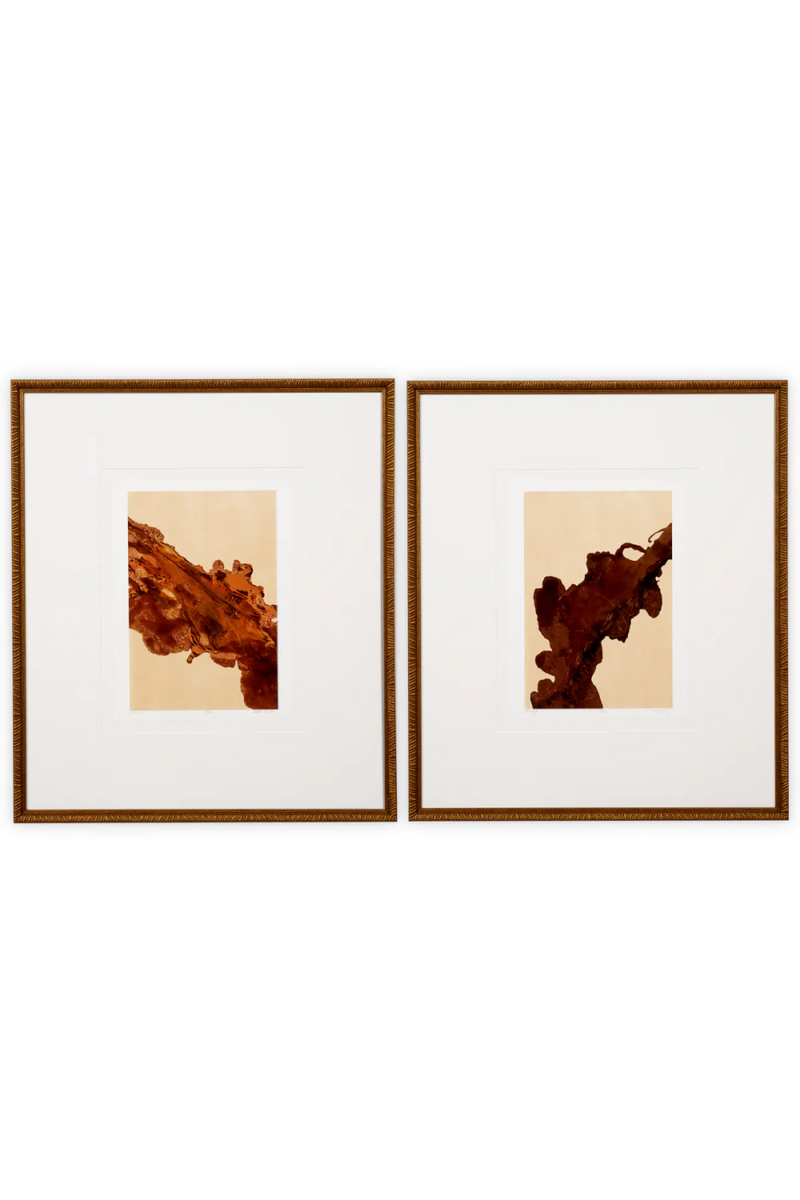 Fluid Abstract Art Print Set (2) | Eichholtz Mirage & Rêverie | Woodfurniture.com