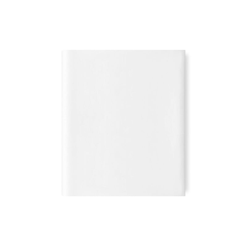 White Satin Fitted Sheet | Amalia Home Collection Sereno | Woodfurniture.com