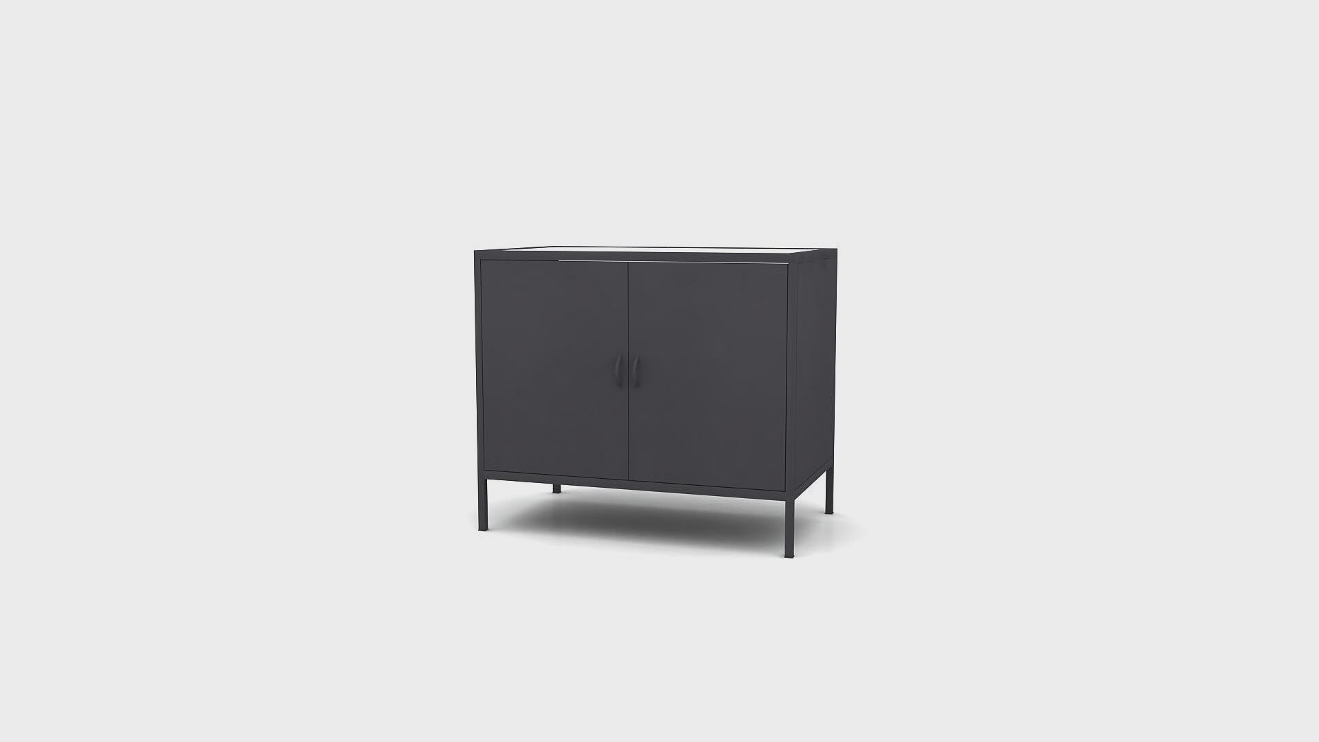 Black Mango Wood Vanity Unit | Tikamoon Arsène | Woodfurniture.com