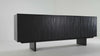 Black Teak Industrial Sideboard | Ethnicraft Mosaic | Woodfurniture.com