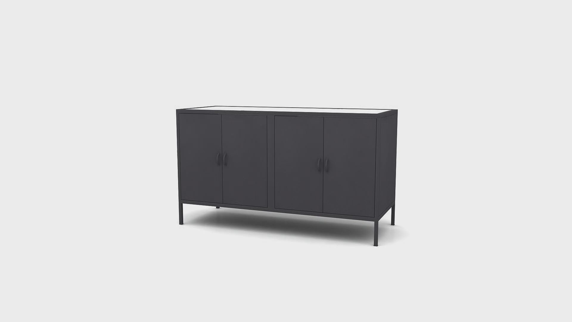 Black Mango Wood Vanity Unit | Tikamoon Arsène | Woodfurniture.com