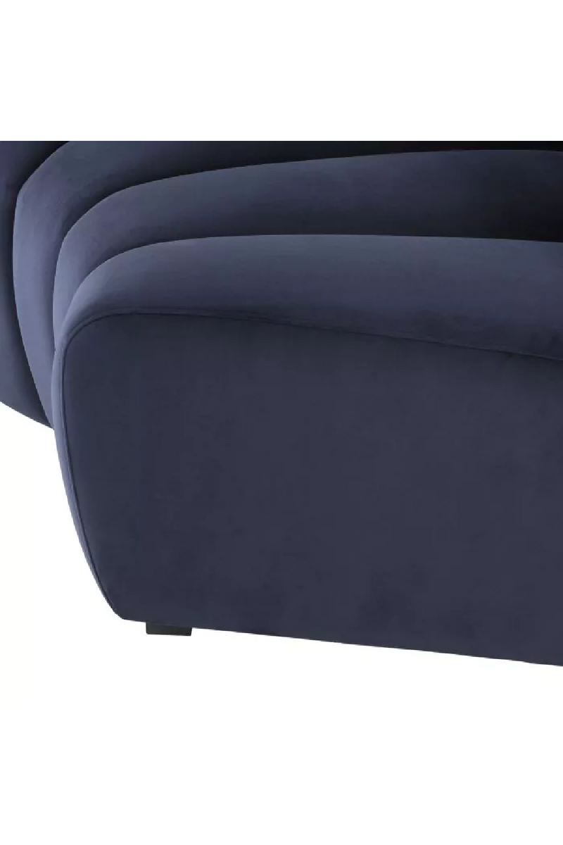 Channel Stitched Corner Sofa | Eichholtz Lando | Woodfurniture.com