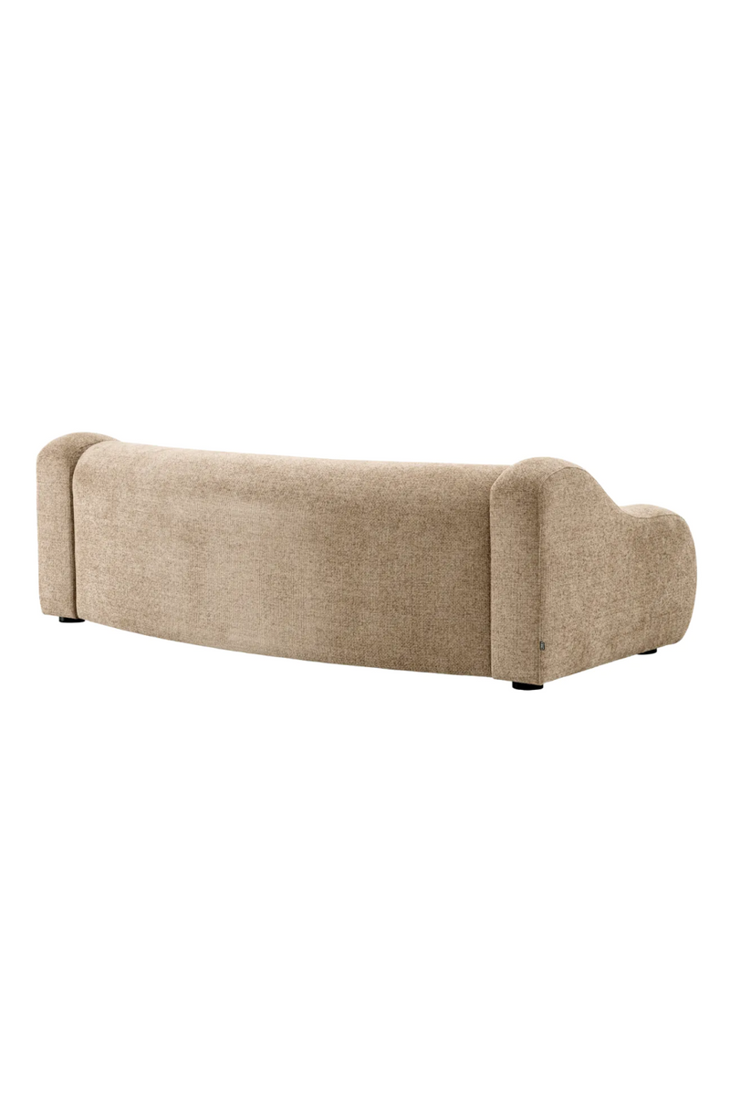 Beige Curved Sofa | Eichholtz Carbone | Woodfurniture.com