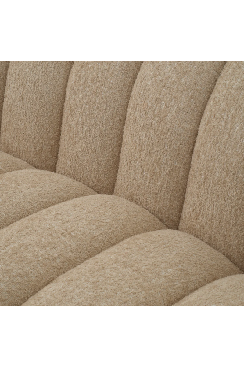 Beige Channeled Sofa S | Eichholtz Kelly | Woodfurniture.com