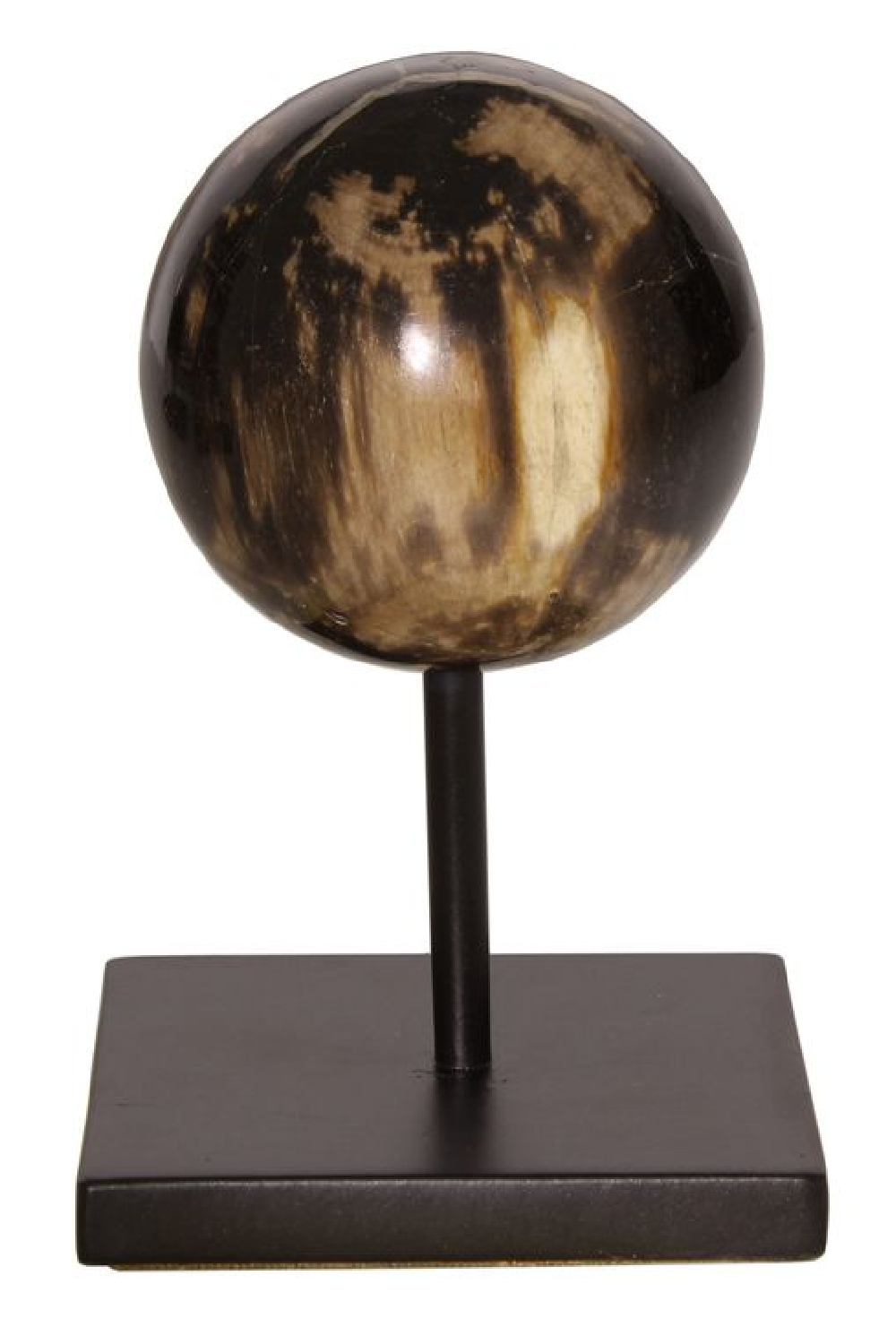 Petrified Wood Sphere On Stand | Andrew Martin | Woodfurniture.com