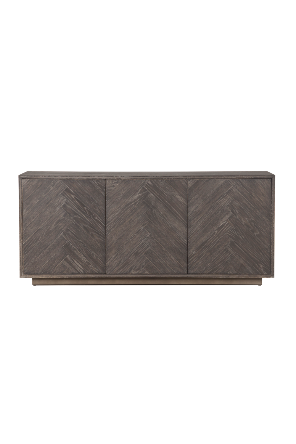 Black Oak Herringbone Sideboard L | Andrew Martin Kinvara | Woodfurniture.com