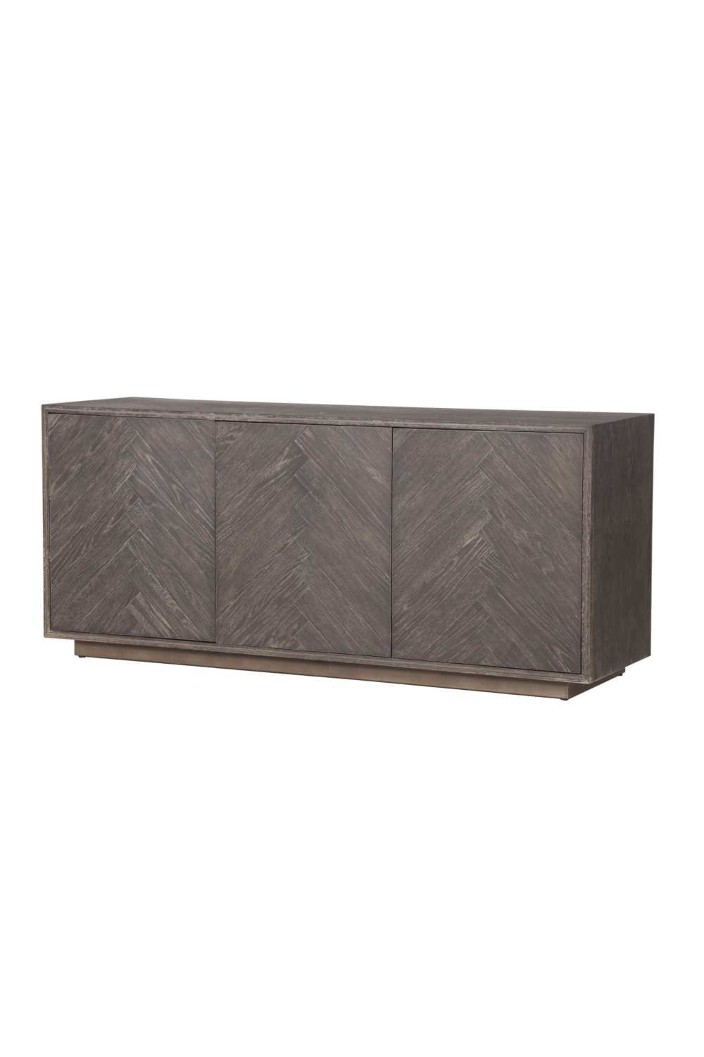 Black Oak Herringbone Sideboard L | Andrew Martin Kinvara | Woodfurniture.com