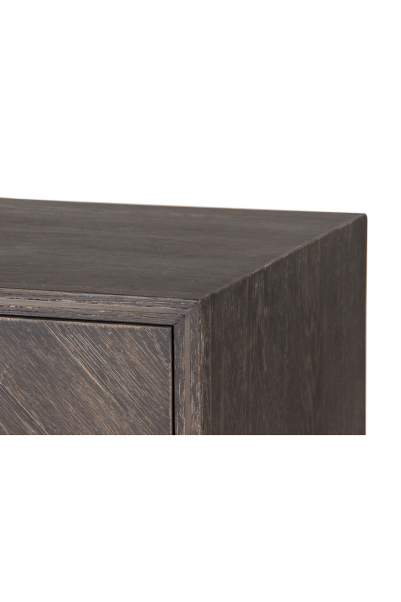 Black Oak Herringbone Sideboard L | Andrew Martin Kinvara | Woodfurniture.com