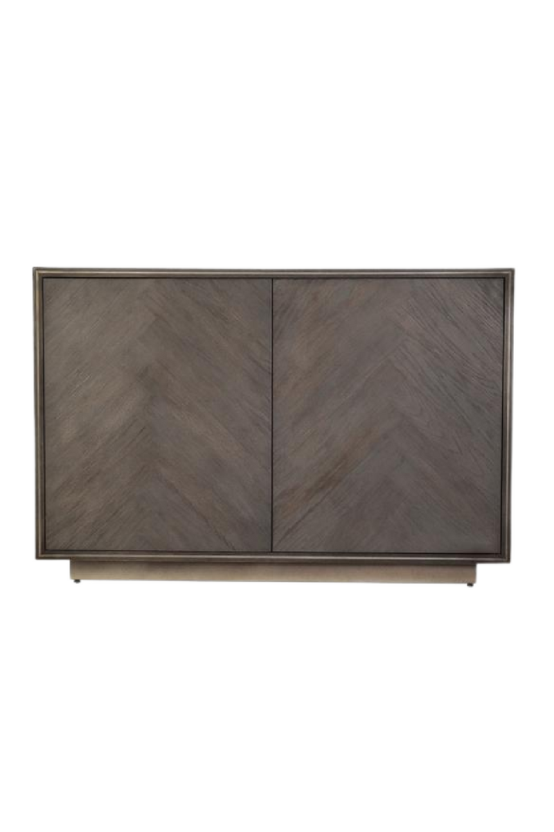 Black Oak Herringbone Sideboard S | Andrew Martin Kinvara | Woodfurniture.com