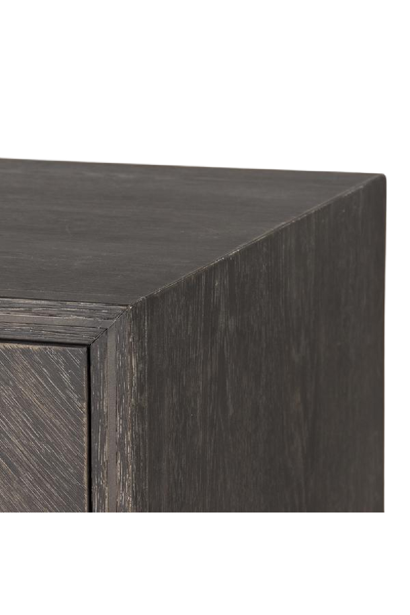 Black Oak Herringbone Sideboard S | Andrew Martin Kinvara | Woodfurniture.com