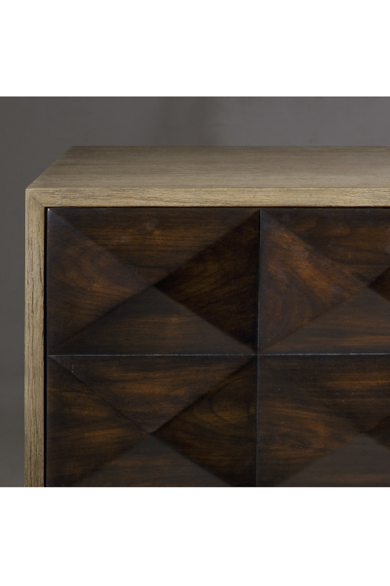 Oak and Walnut Geometrical Sideboard - Andrew Martin Casey | Woodfurniture.com
