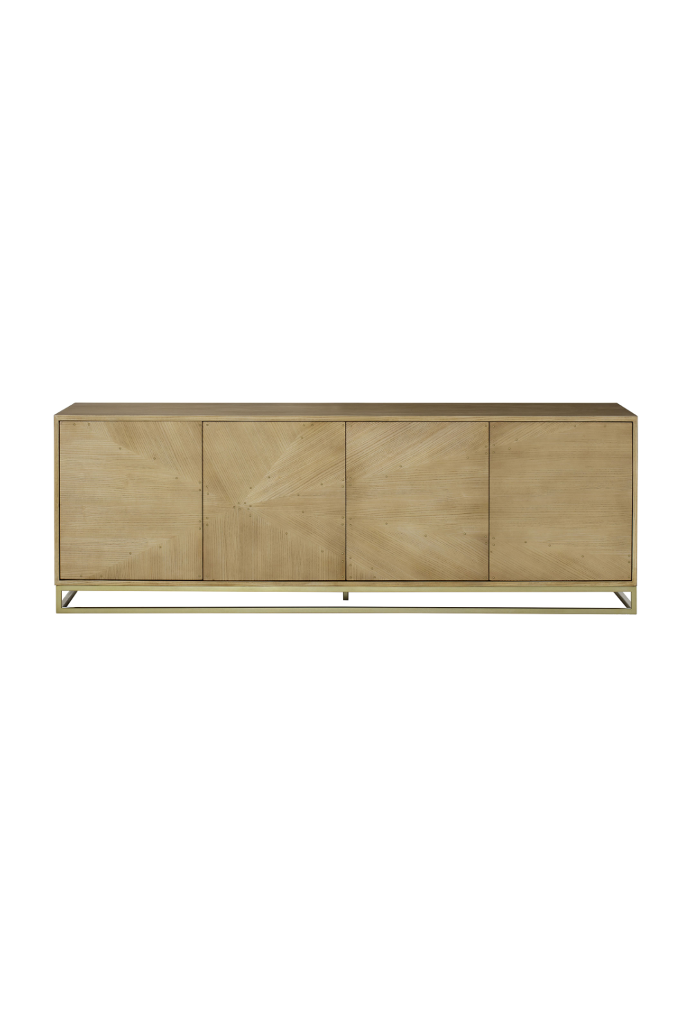 Ash Brass Studded Sideboard | Andrew Martin William | Woodfurniture.com