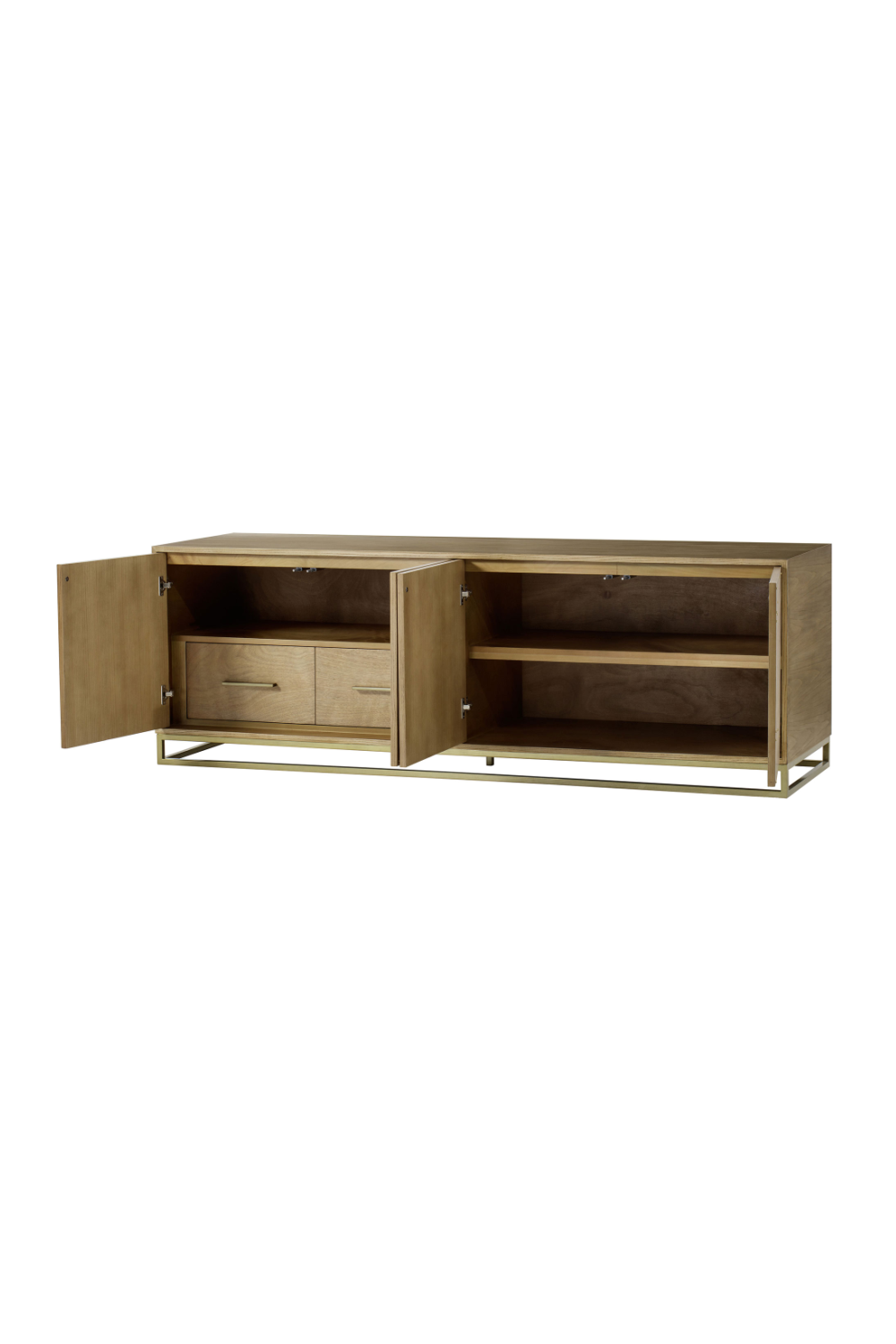 Ash Brass Studded Sideboard | Andrew Martin William | Woodfurniture.com