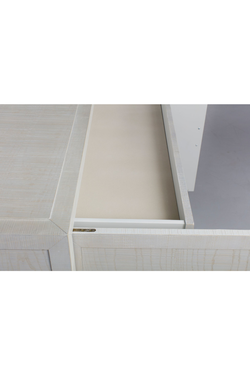 White Ash Minimalist Sideboard | Andrew Martin Raffles | Woodfurniture.com