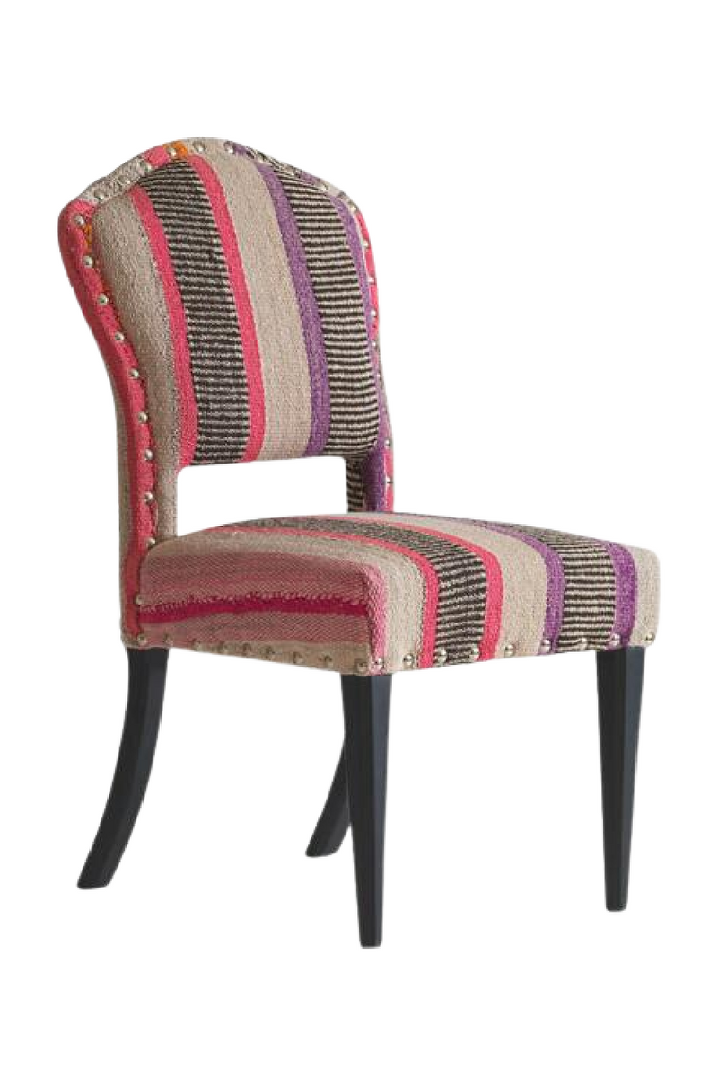 Wool Upholstered Dining Chair | Andrew Martin Bacall | Woodfurniture.com