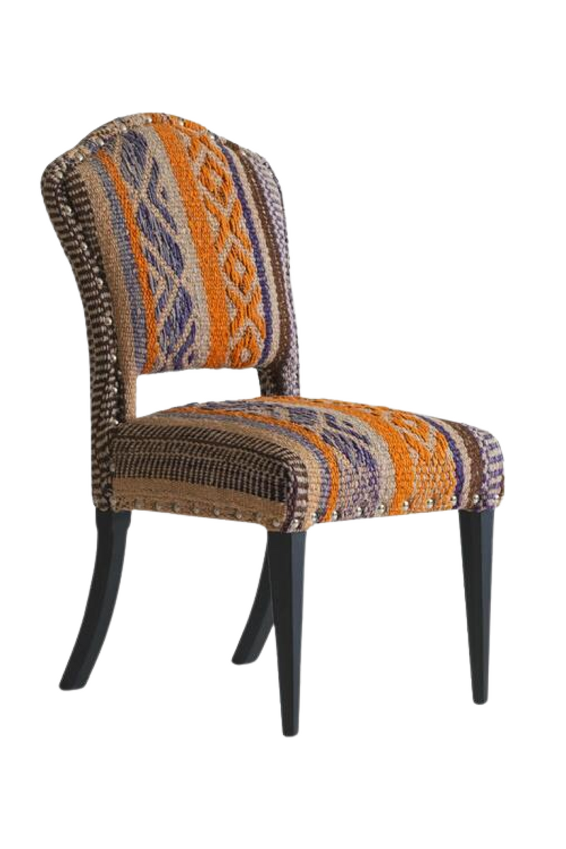 Wool Upholstered Dining Chair | Andrew Martin Bacall | Woodfurniture.com