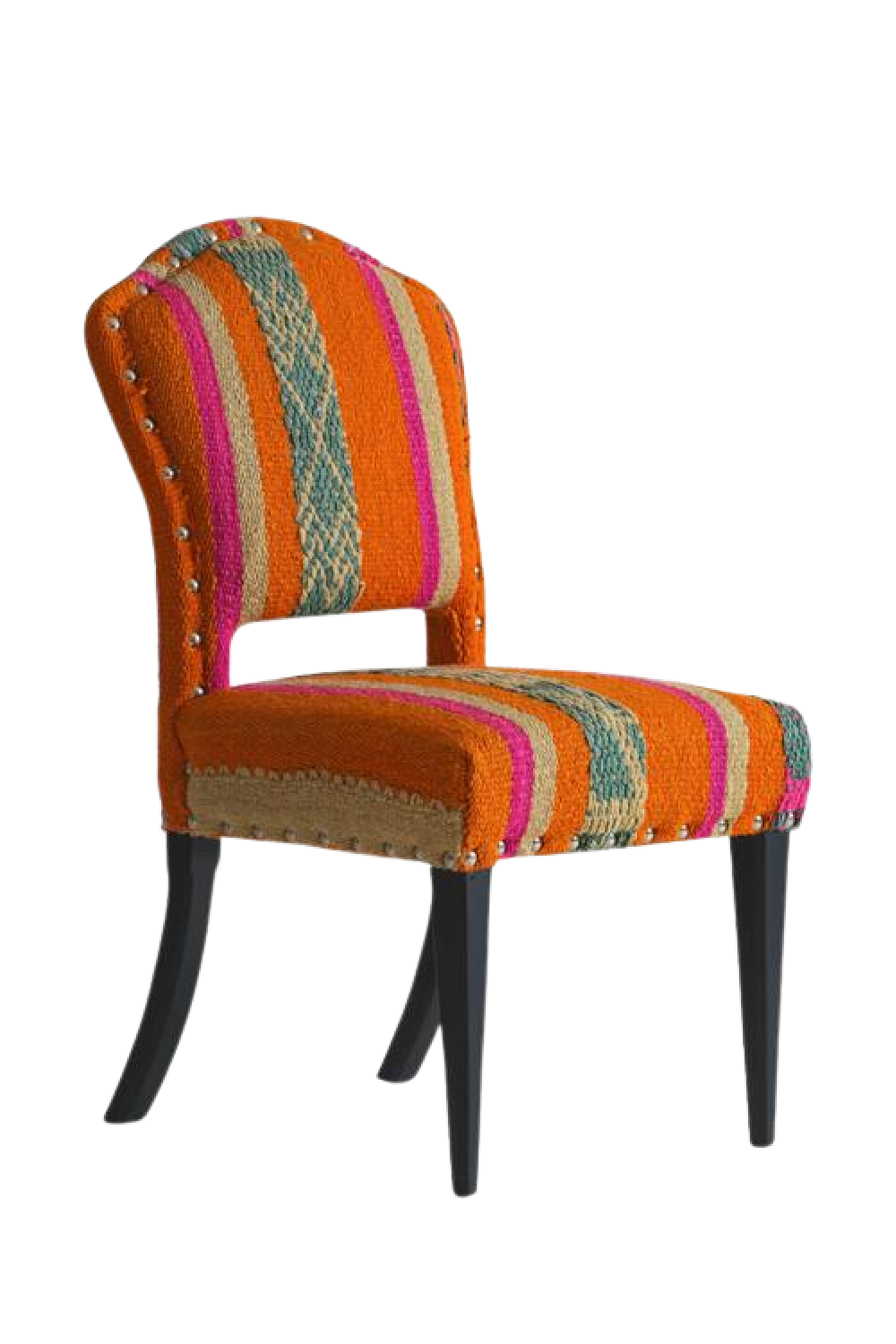 Wool Upholstered Dining Chair | Andrew Martin Bacall | Woodfurniture.com