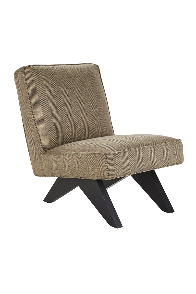 Gray Square Back Cocktail Chair | Andrew Martin Matilda | Woodfurniture.com