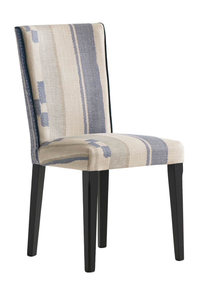 Patterned Fabric Upholstered Dining Chair | Andrew Martin | Woodfurniture.com